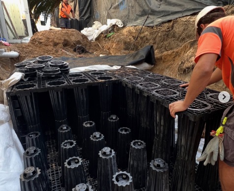 Underground water tank