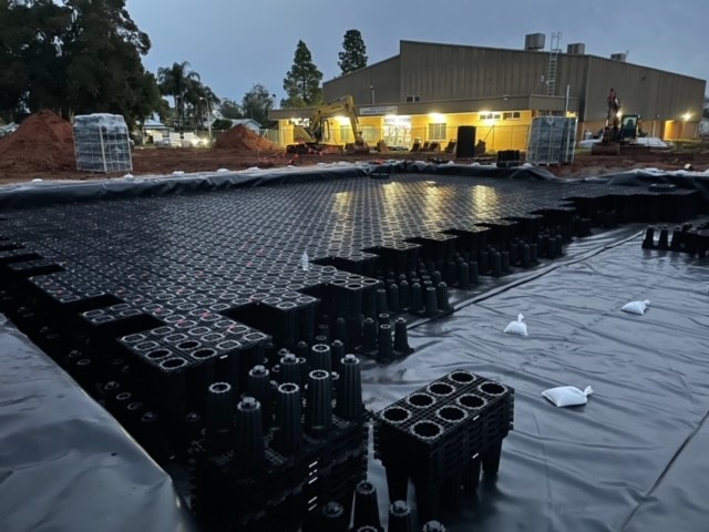 Underground water tank