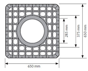 StormBrixx SD Access plate